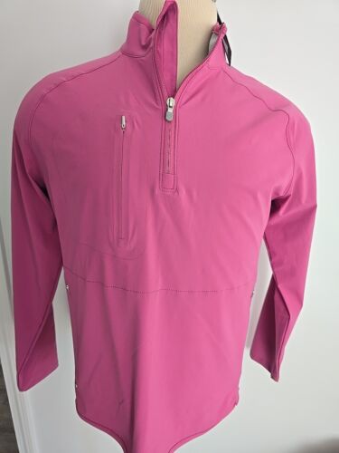 PETER MILLAR CROWN CRAFTED RSWD MEN’S New Half ZIP Windbreaker Jacket Size M - Picture 4 of 16