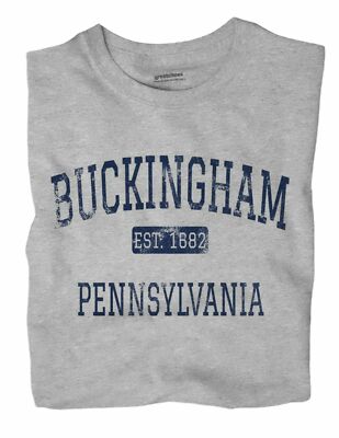 Buckingham Pennsylvania PA T-Shirt Bucks County EST