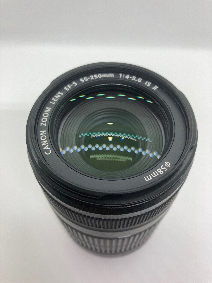 Canon EF-S 55-250mm 1:4-5.6 IS II Zoom Lens From Japan