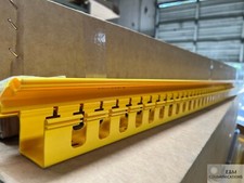 NEW FGS-KTW1-JA ADC TE COMMSCOPE 2x2 VERTICAL 1.5" SLOTTED DUCT KIT 6 FT YELLOW