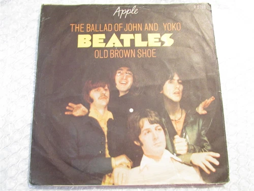THE BEATLES Ballad Of John And Yoko / Old Brown Shoe 1969 7" VINYL SWEDEN