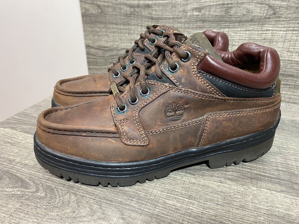 Timberland Men's Waterproof Chukka Gore Tex Brown Leather Boots