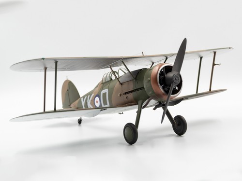 ICM 32040 Plastic model aircraft kit Biplane Scale 1:32 Gloster Gladiator Mk.1 - Picture 15 of 24