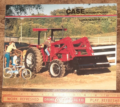 J I Case International Loaders And Blades Buyers Guide Brochure ...