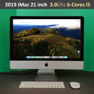 2019 iMac 21.5 Retina 4k | 3.0 GHz 6-Cores i5 | 1TB Fusion | 16GB