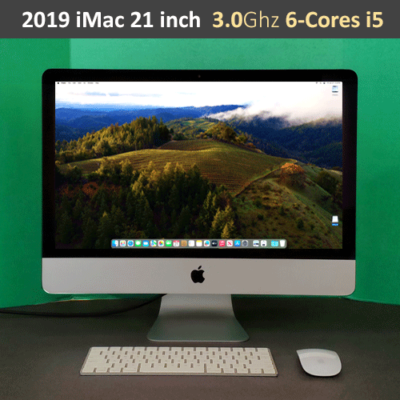 2019 iMac 21.5 Retina 4k | 3.0 GHz 6-Cores i5 | 1TB Fusion | 16GB