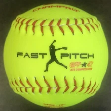 New 1 Dz. Champro 12" Fastpitch Softball, USA Certified And Stamped, Model CSB8