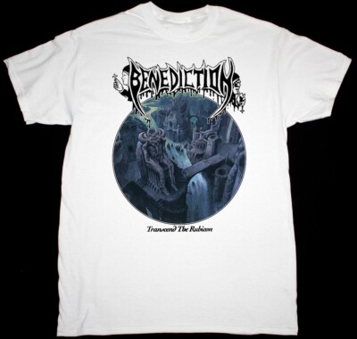 BENEDICTION TRANSCEND THE RUBICON  White All Size Unisex T-Shirt AR915