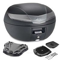 Givi V40NT Koffer 40LT + Montageplatte Guzzi V7 850 Special 2023-2024 Schwarz