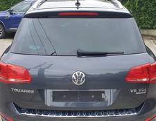 VW TOUAREG Mk2 7P 10-18 Tailgate Bootlid Panel with Rear Glass _ Flint Grey LG7W