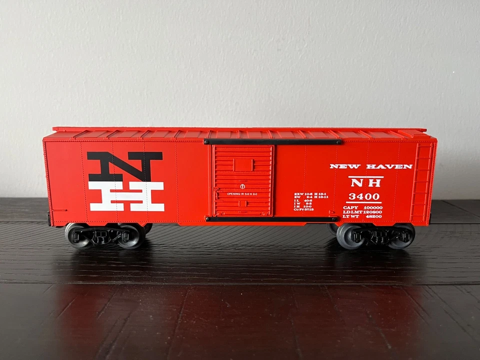 Franks Roundhouse New Haven NH 3400 Boxcar Item No. 26 KMT - Image 3 of 4