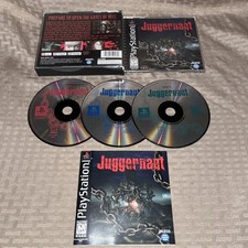 EX COND! Juggernaut (Sony PlayStation 1, 1999) Complete CIB Rare Game