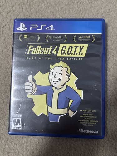 Fallout 4 Game of the Year Edition Sony PlayStation 4 nur Hülle und Disc - Bild 1 von 5