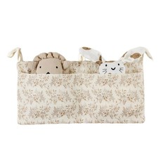 Lily Brown Cribs Storage Bag Baby Bedside Hanging Light Khaki Leaves