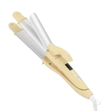 [2025 Spring/Summer] SALONIA 2WAY Hair Iron 32mm Mellow Cream Yellow