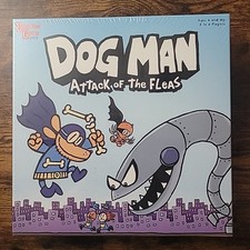 Dog Man Attack of the Fleas University Board Game 2019 BRAND NEW SEALED
