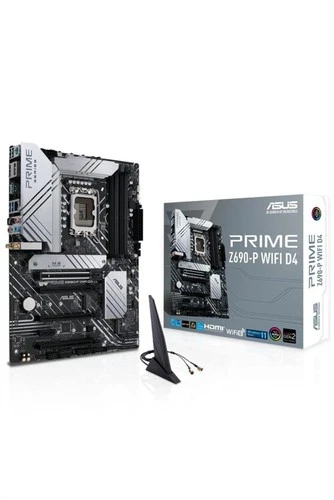 ASUS PRIME Z690-P WIFI D4 Motherboard LGA1700, Windows 11 Ready- New Sealed