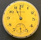 Antique 1917 Waltham Model 1907 310 Watch Movement Parts/Repair 3/0s 7j USA