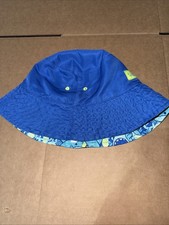 UV Skinz Youth Bucket Hat Blue Reversible Pre-Owned