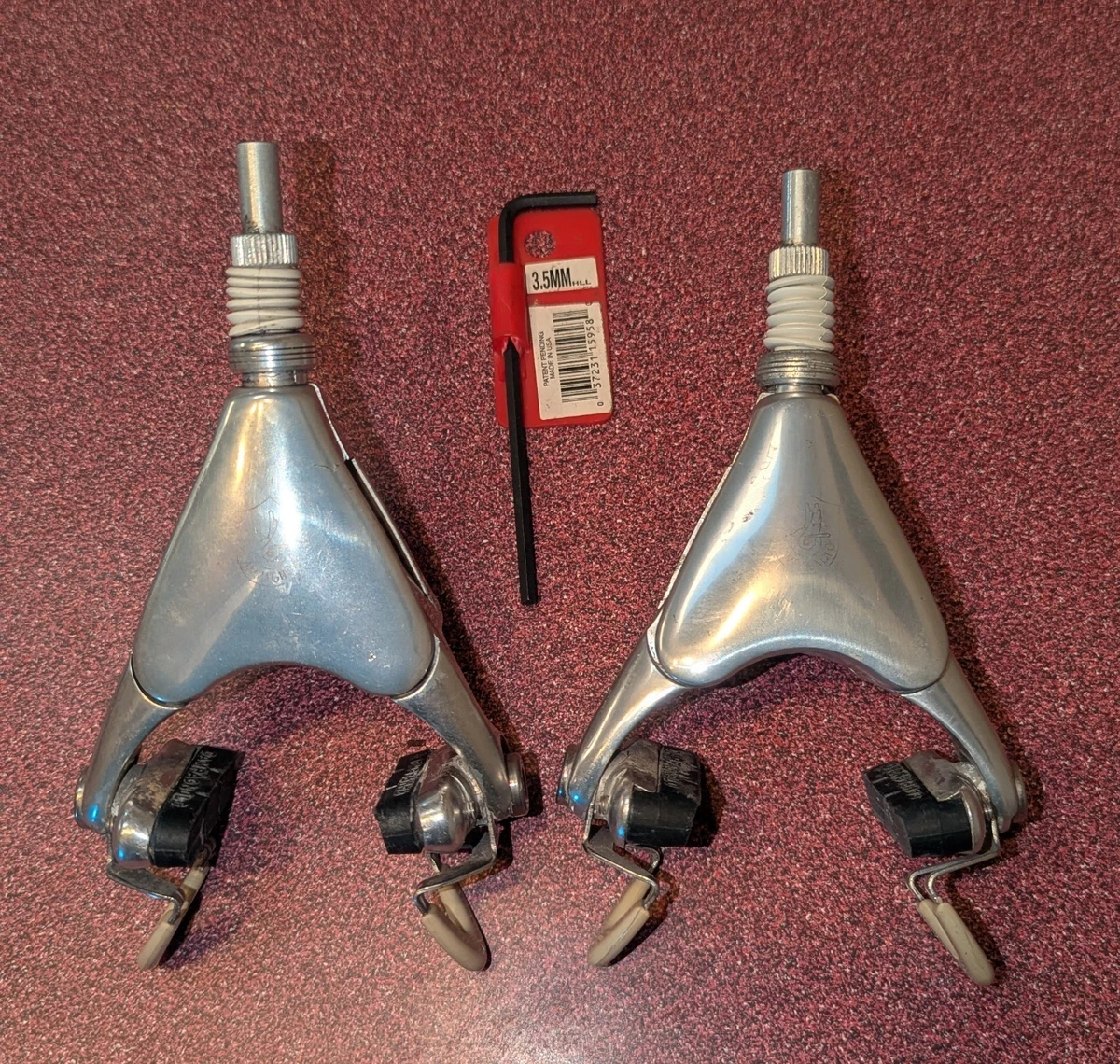 4 Plaquettes De Frein Campagnolo Delta – C-RECORD, Neuves En Boîte, Pour Vélo Course
