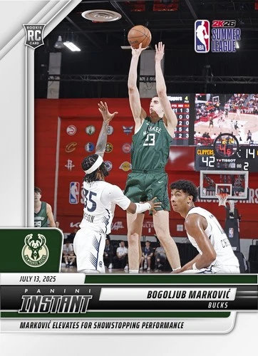 2025 Panini Bogoljub Markovic Base (Raw)