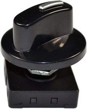 HQRP Rotary Switch 4-Position 3-Speed 120V-250V, 10A Fan Heater Speed black 