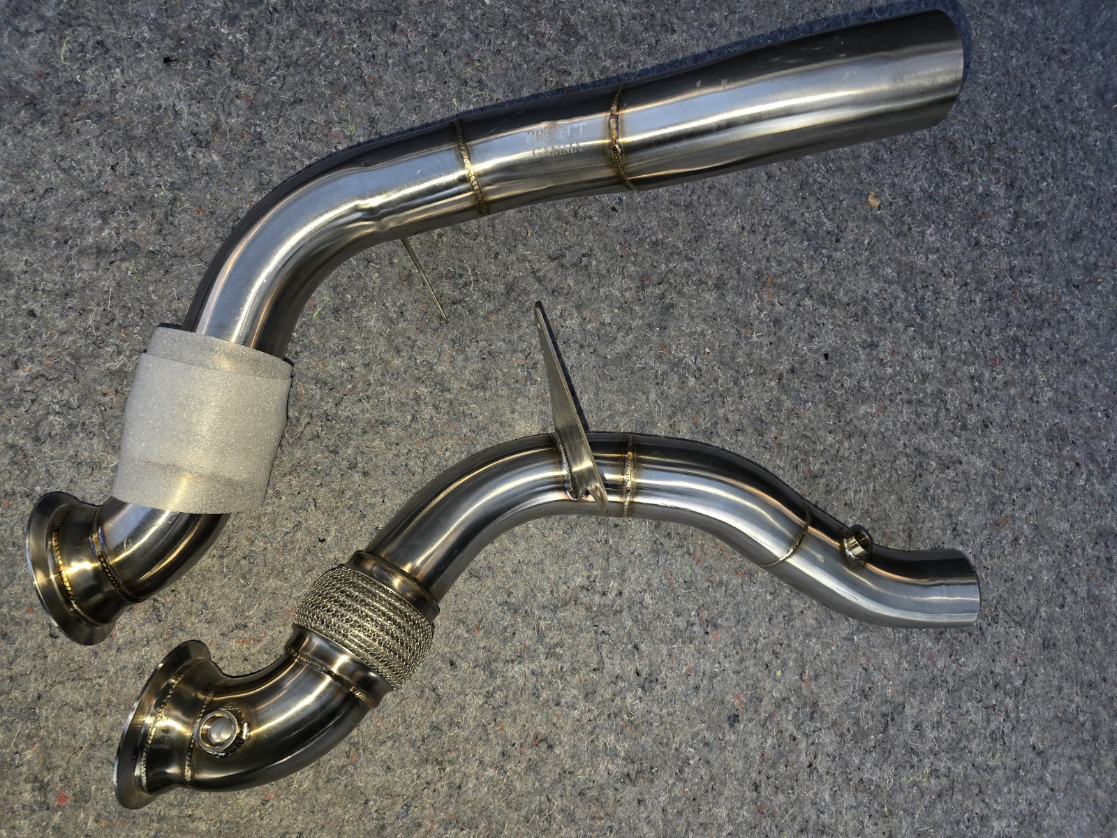Project Gamma Ferrari 488 pipes