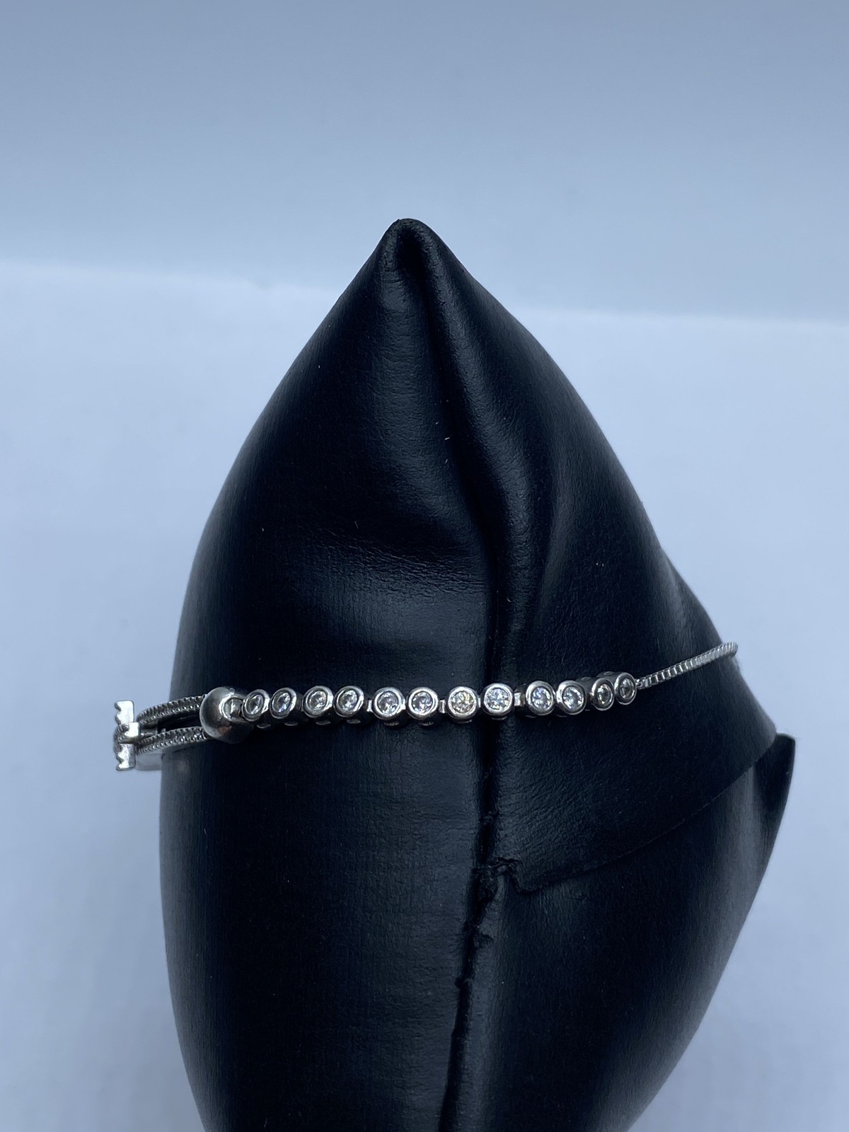 Sterling Silver Assorted Bracelet Bundle 2pcs 15.… - image 4