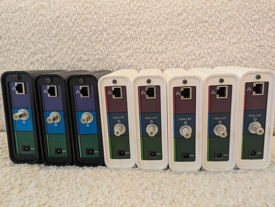 LOT OF 8 - 5  ARRIS SURFBOARD SB6141  and 3 SB6121 CABLE MODEM Tested Working - Image 2 of 3