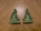 Green Rosin Seated Musician Bookends Set of 2 — photo 2