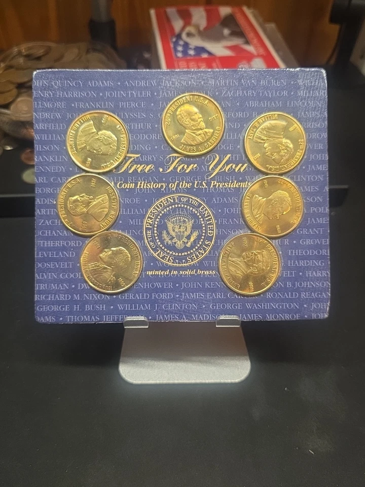 1997 Readers Digest A Coin History Of The U.S. Presidents Lot Of 5 Total 36Coins - Image 2 of 4