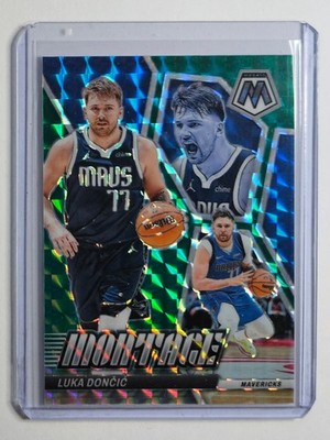 2023-24 Mosaic Luka Doncic Green Montage /75 NBA
