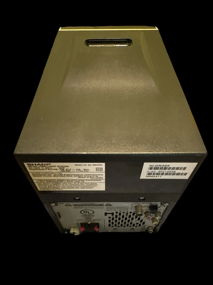 Sharp 5 Disc Changer MP3 Player PRISTINE Home Stereo Sound System Head Unit - Image 4 of 4