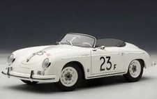 AutoArt Porsche 356 Speedster #23F 1/18 White Diecast Car Model 77865 Used
