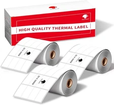 Phomemo 3/4" x 3/8" (20 x 10 mm) Multi-Purpose Self-Adhesive Thermal Label Paper