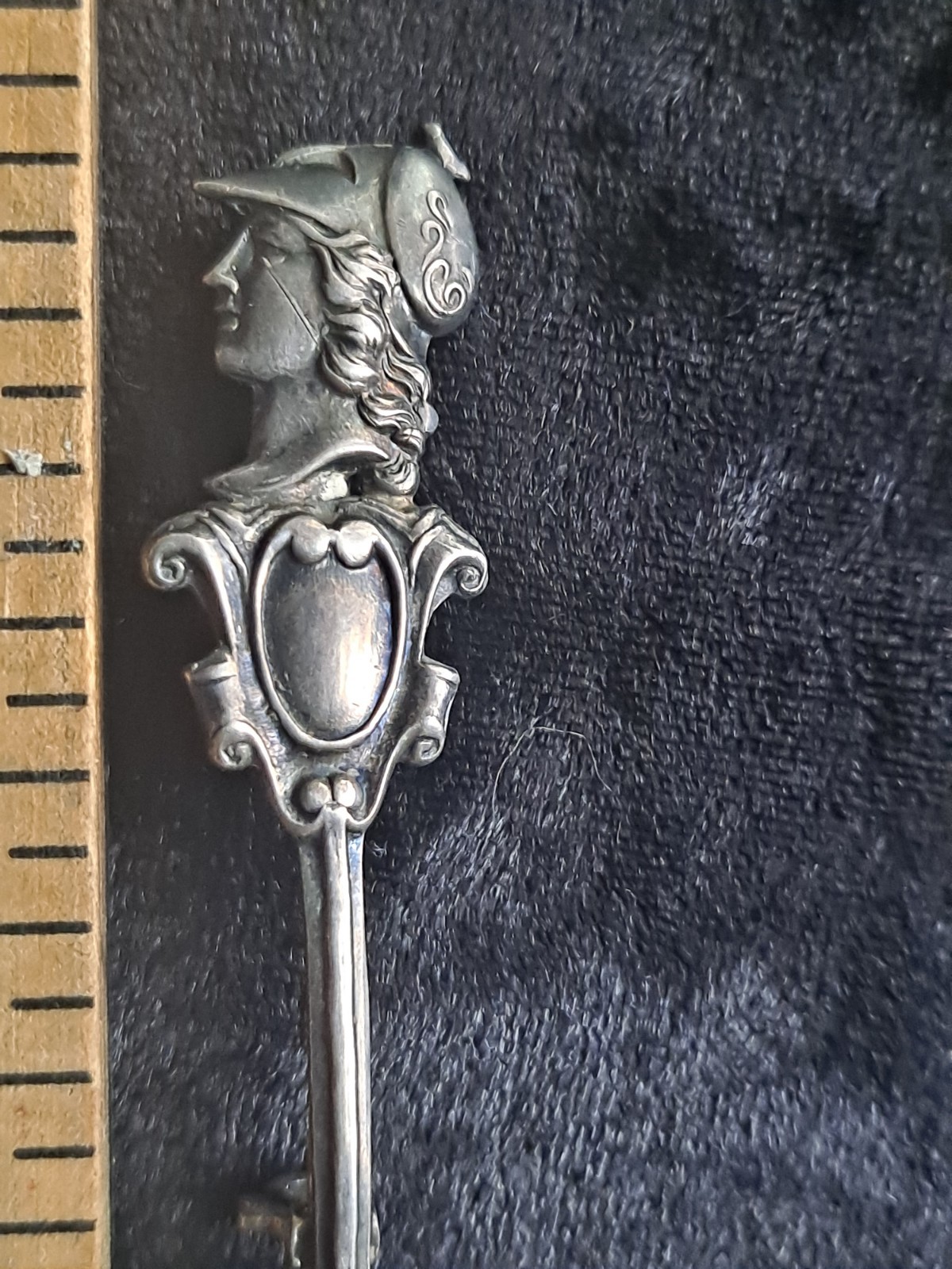 Sterling Silver Tiny Spoon Brooch - image 2