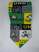 Vintage Ralph Marlin 2003 University Of Notre Dame Fighting Irish Tie Dead Stock