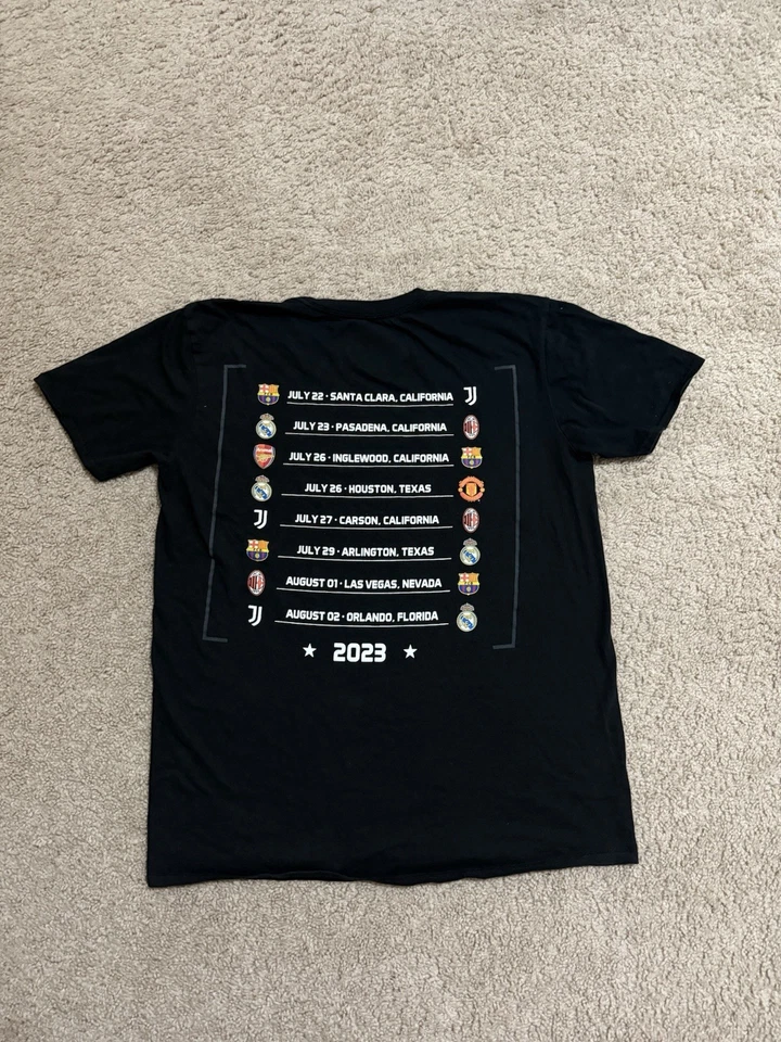 Official Soccer Champions Tour 2023 Tshirt Shortsleeve Size Large - Image 3 of 4