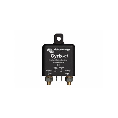 Cyrix-ct 12/24V-120A Battery Combiner Kit Retail - VICTRON ENERGY (Very Good)
