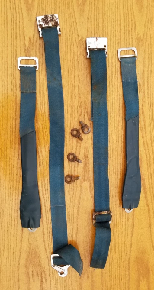 Cintos de segurança 64 1964 Mercury Montclair Monterey Marauder Parklane capota rígida 63 - Imagem 3 de 4