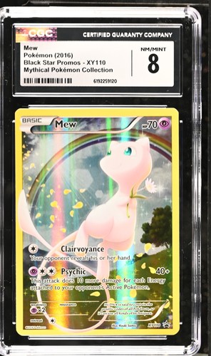 Mew graded CGC 8 for sale on eBay