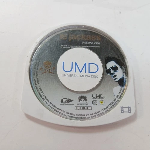 Sony PSP Jackass Volume 1 UMD Movie! Tested! Free Shipping!