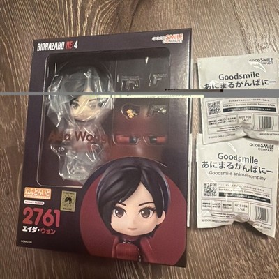 Nendoroid 2761 Resident Evil RE:4 Ada Wong Bio Hazard With Bonus Animal Figures
