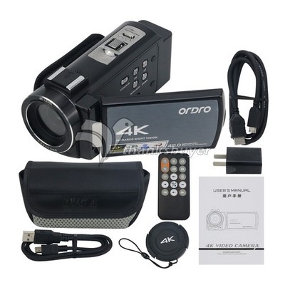 ORDRO AE8 4K Camcorder Infrared Night Version DV Cam 30MP Still Image Recording