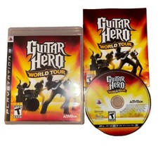 Guitar Hero World Tour PS3 Complete With Manual In Box Tested Excellent