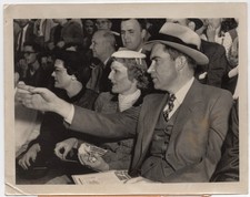 Nixon at Washington Redskins Game NFL Football Original Vintage Press Photo 1955
