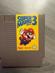 Super Mario Bros 3 Nintendo NES WITH BOX Box 1990 Authentic