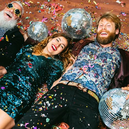 12272 PCS Mirror Mosaic Tiles Self Adhesive Disco Ball Tiles Small Square Mirror Mirror Tiles Sticker for DIY Craft Decoration, Disco Ball Mirror Tile PP OPOUNT 12272 Pcs Self-Adhesive Mosaic Tiles, Small Mirror