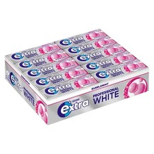 Wrigley´s Extra Professional White Bubblemint Kaugummi 60 x 10 Stück