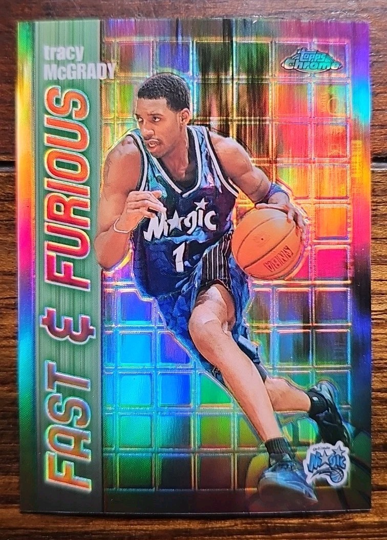 Tracy McGrady 2001-02 Topps Chrome Refractor #FF03